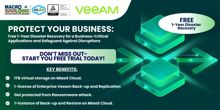 Free 1-Year Disaster Recovery Ptomo